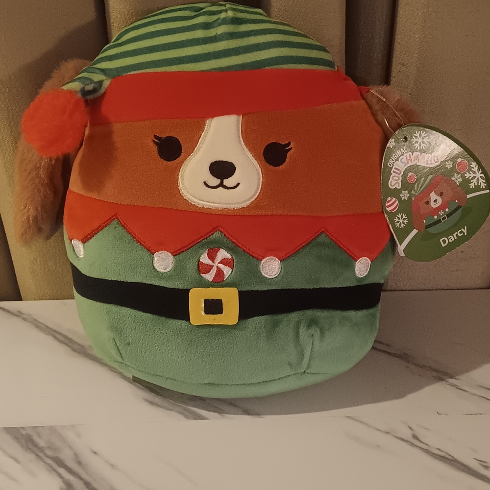 Squishmallows Christmas Elf  Darcy Plush